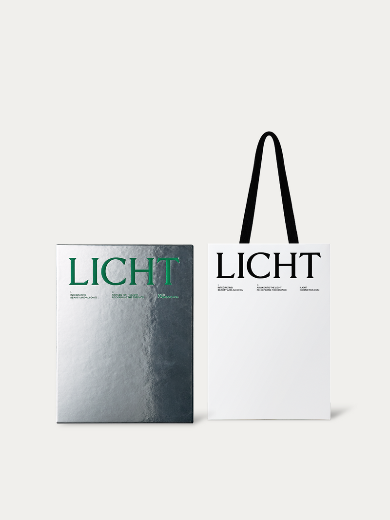 GIFT BOX + SHOPPING BAG (GREEN)